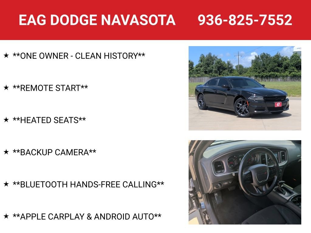 Used 2021 Dodge Charger SXT w/ Blacktop Package RWD image 4
