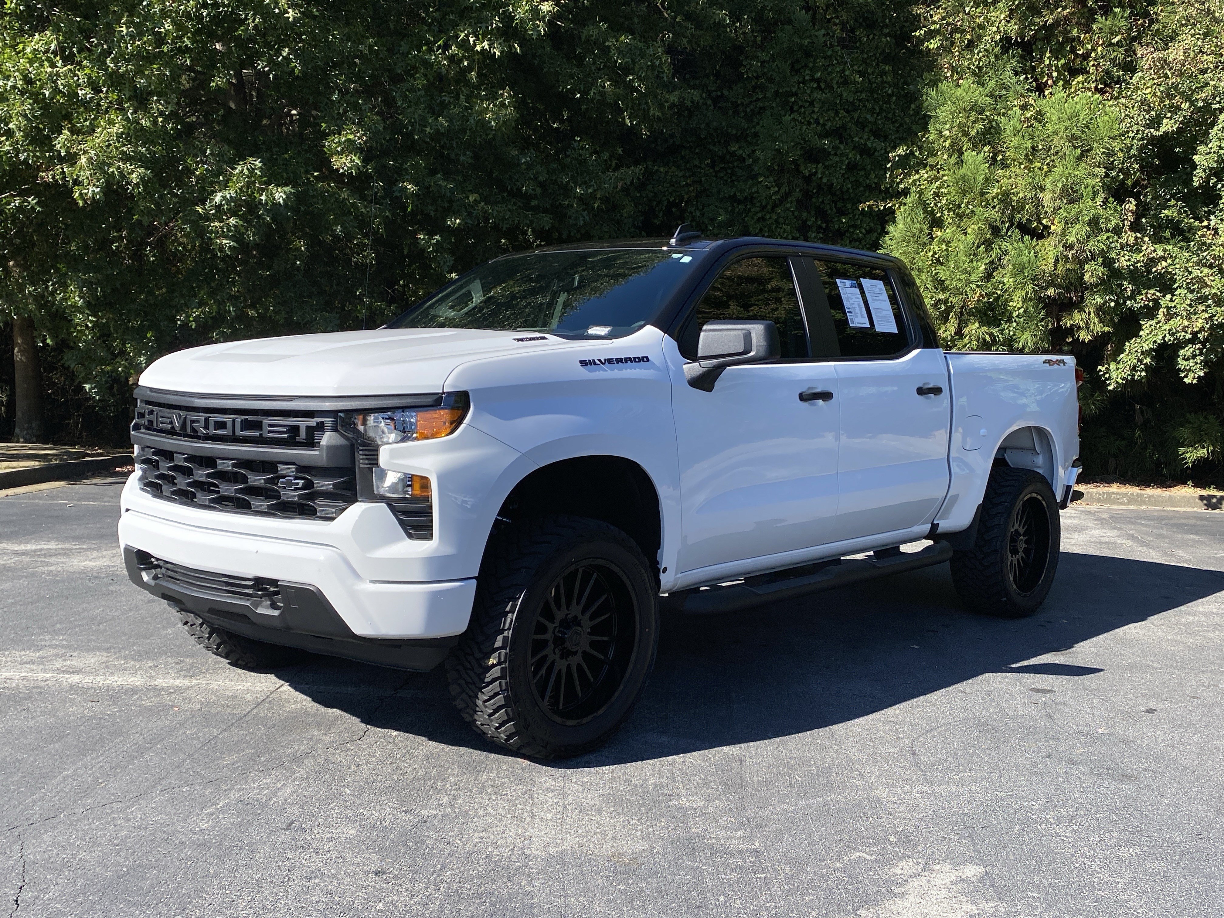 Used 2026 Chevrolet Silverado 1500 Custom w/ Turbomax Blackout Package AWD/4WD image 5