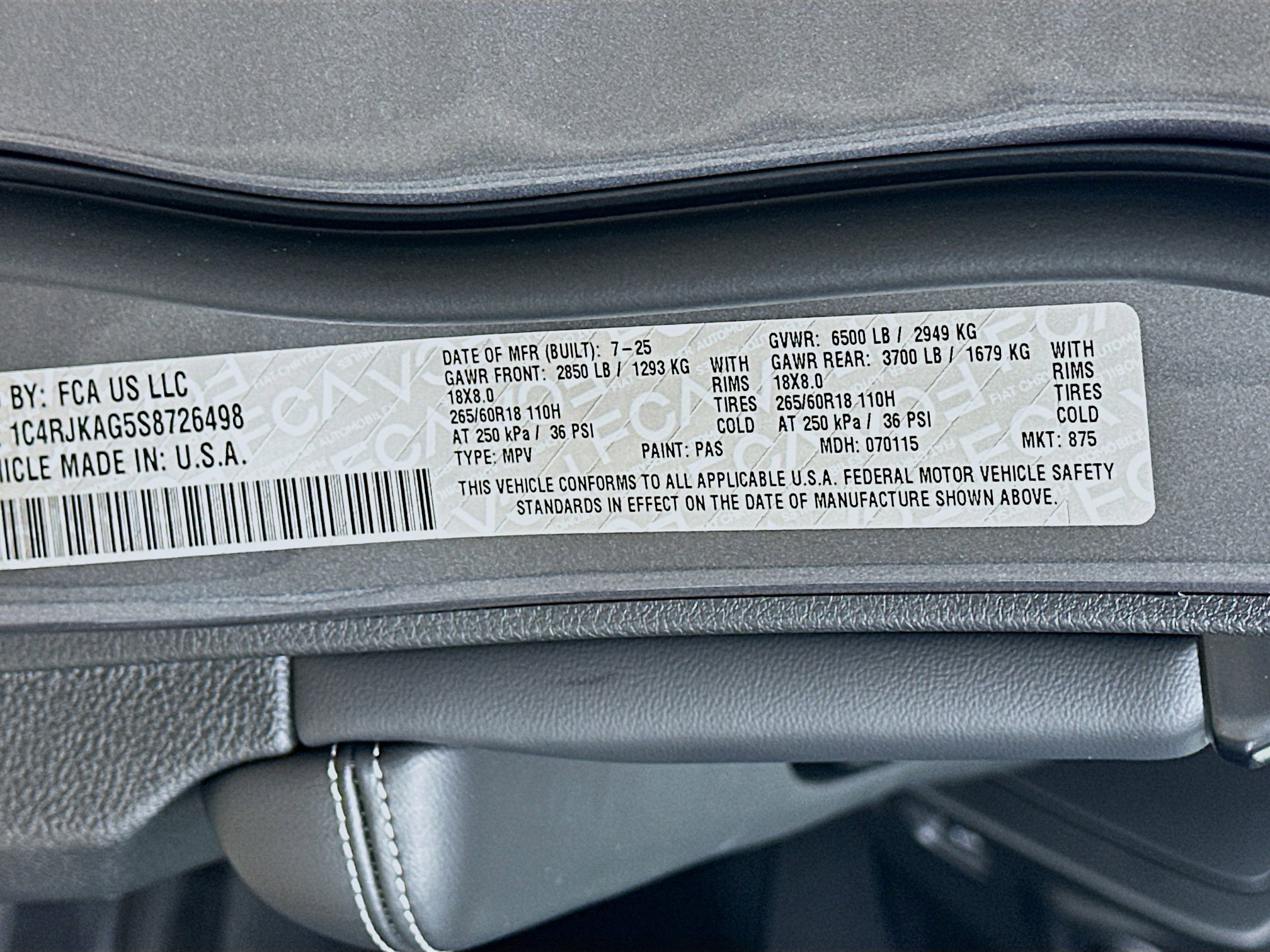 Used 2025 Jeep Grand Cherokee L Laredo w/ Luxury Tech Group I AWD/4WD image 45