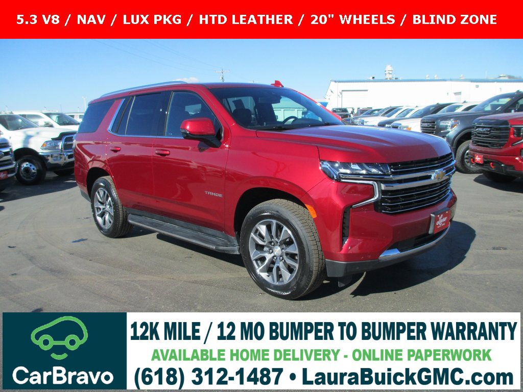 Used 2022 Chevrolet Tahoe LT w/ Luxury Package image 1