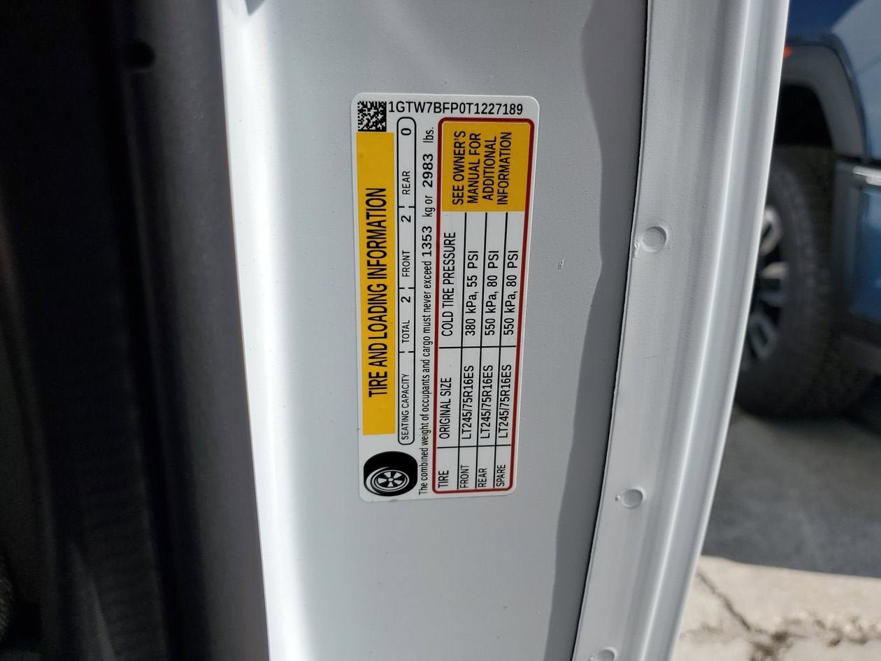 New 2026 GMC Savana 2500 Extended RWD image 28
