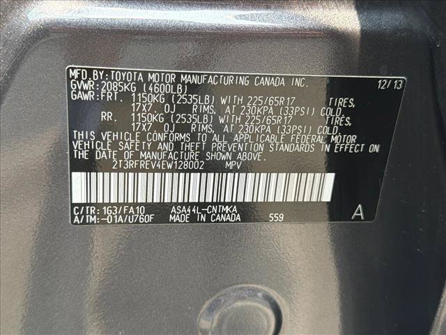 Used 2014 Toyota RAV4 XLE AWD/4WD image 27