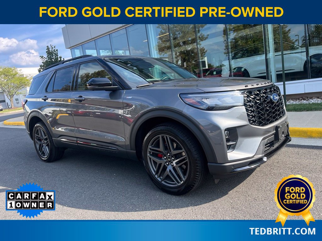 Certified 2025 Ford Explorer ST-Line w/ ST-Line Street Pack