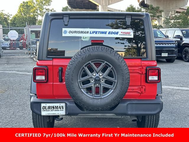 Used 2024 Jeep Wrangler Unlimited Sport AWD/4WD image 4