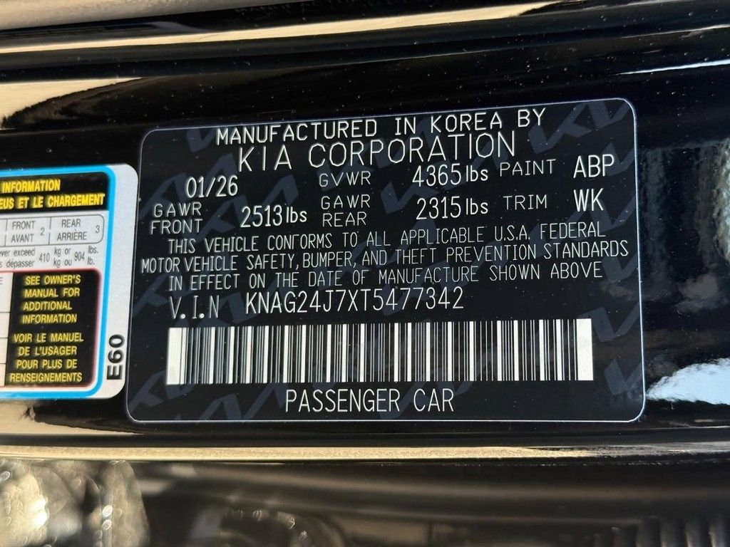 New 2026 Kia K5 LXS FWD image 26