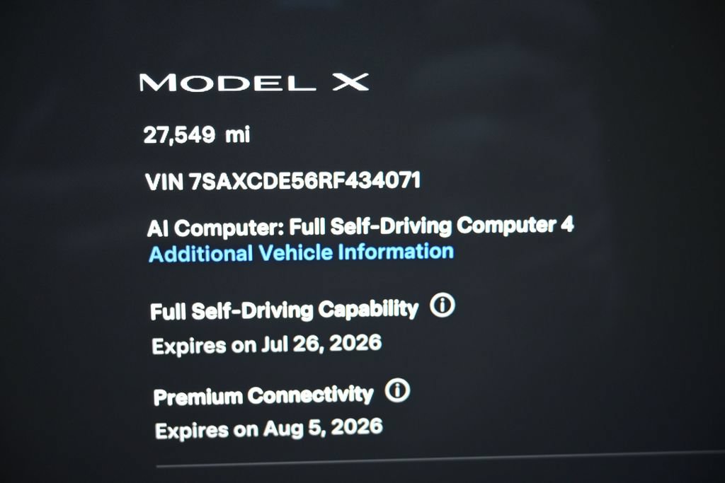 Used 2024 Tesla Model X AWD/4WD image 19
