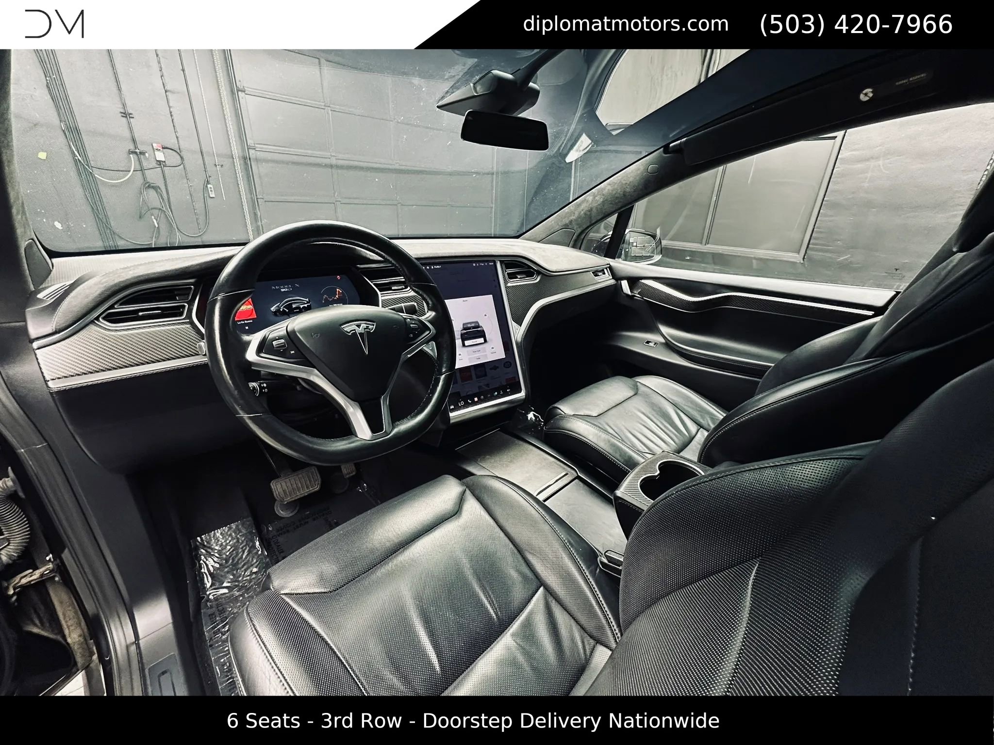 Used 2017 Tesla Model X 90D AWD/4WD image 17