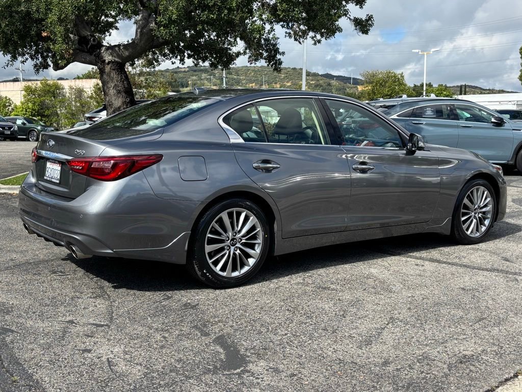 Certified 2023 INFINITI Q50 Luxe w/ Cargo Package image 4