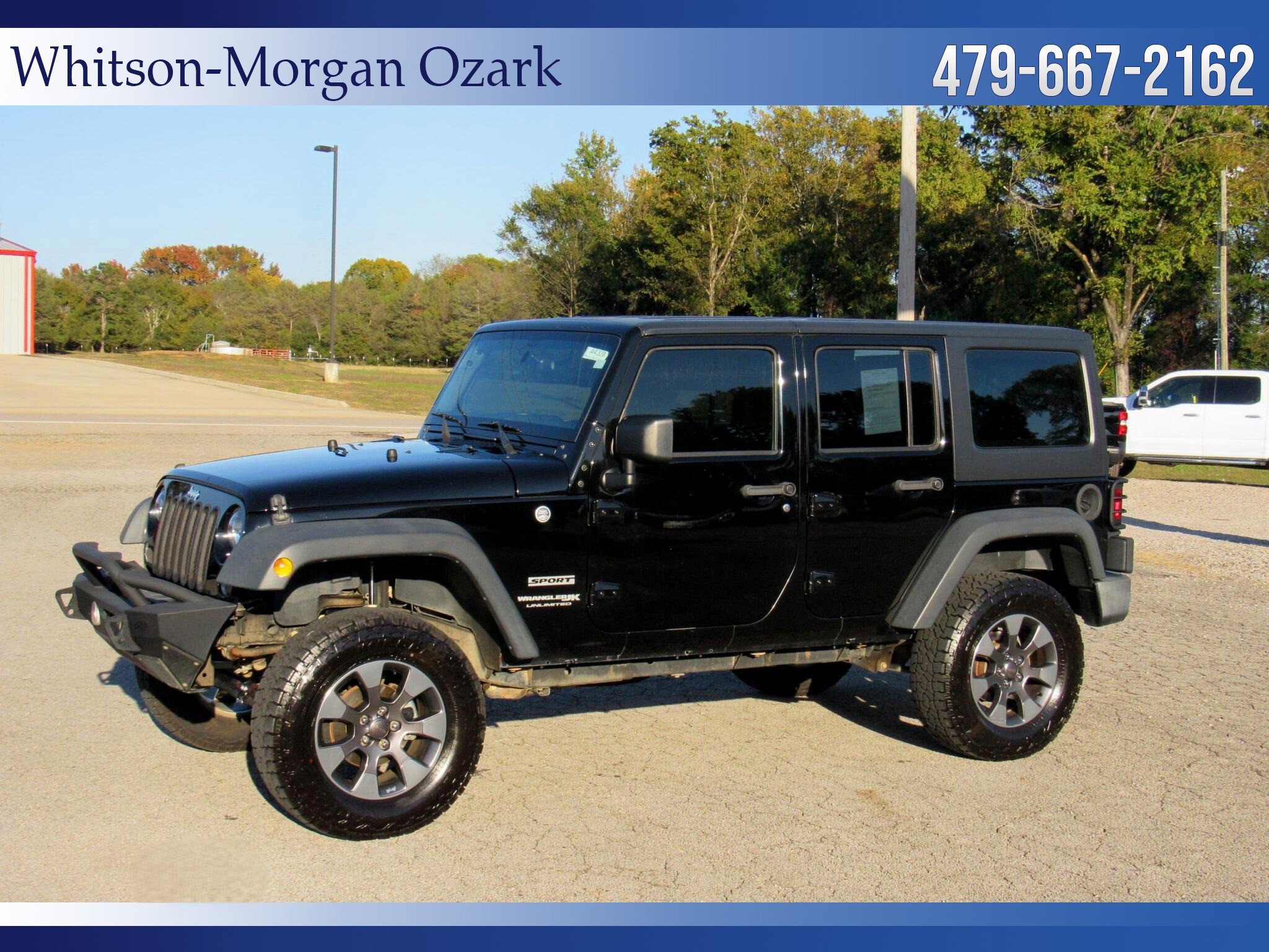 Used 2018 Jeep Wrangler Unlimited Sport w/ Connectivity Group AWD/4WD image 4