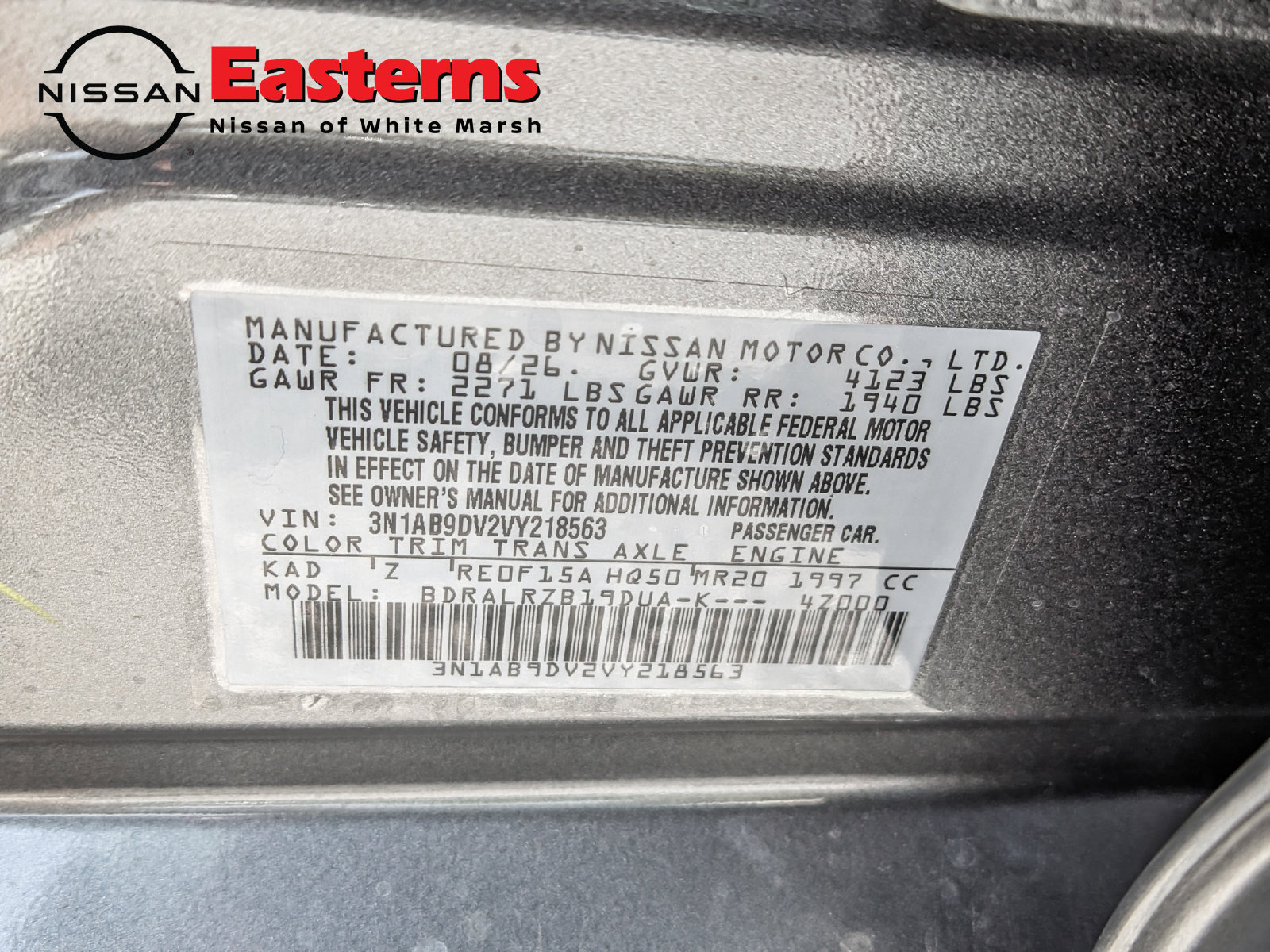 New 2027 Nissan Sentra SR FWD image 29