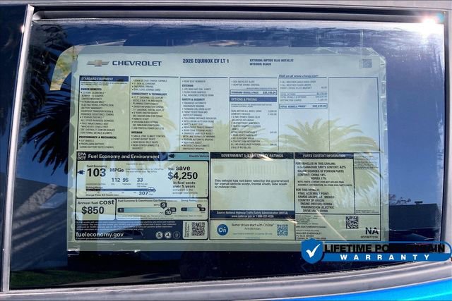 New 2026 Chevrolet Equinox EV LT w/ Comfort Package image 15