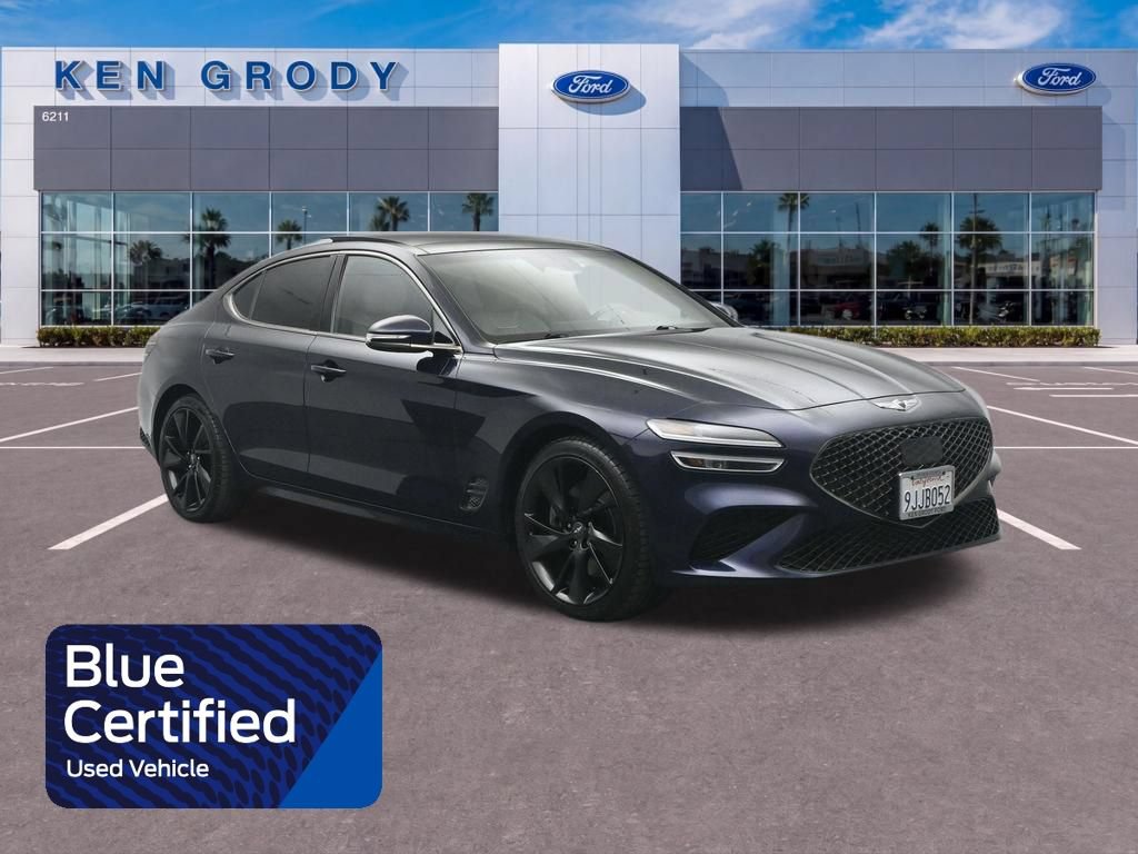 Used 2023 Genesis G70 3.3T w/ Sport Advanced Package RWD image 1