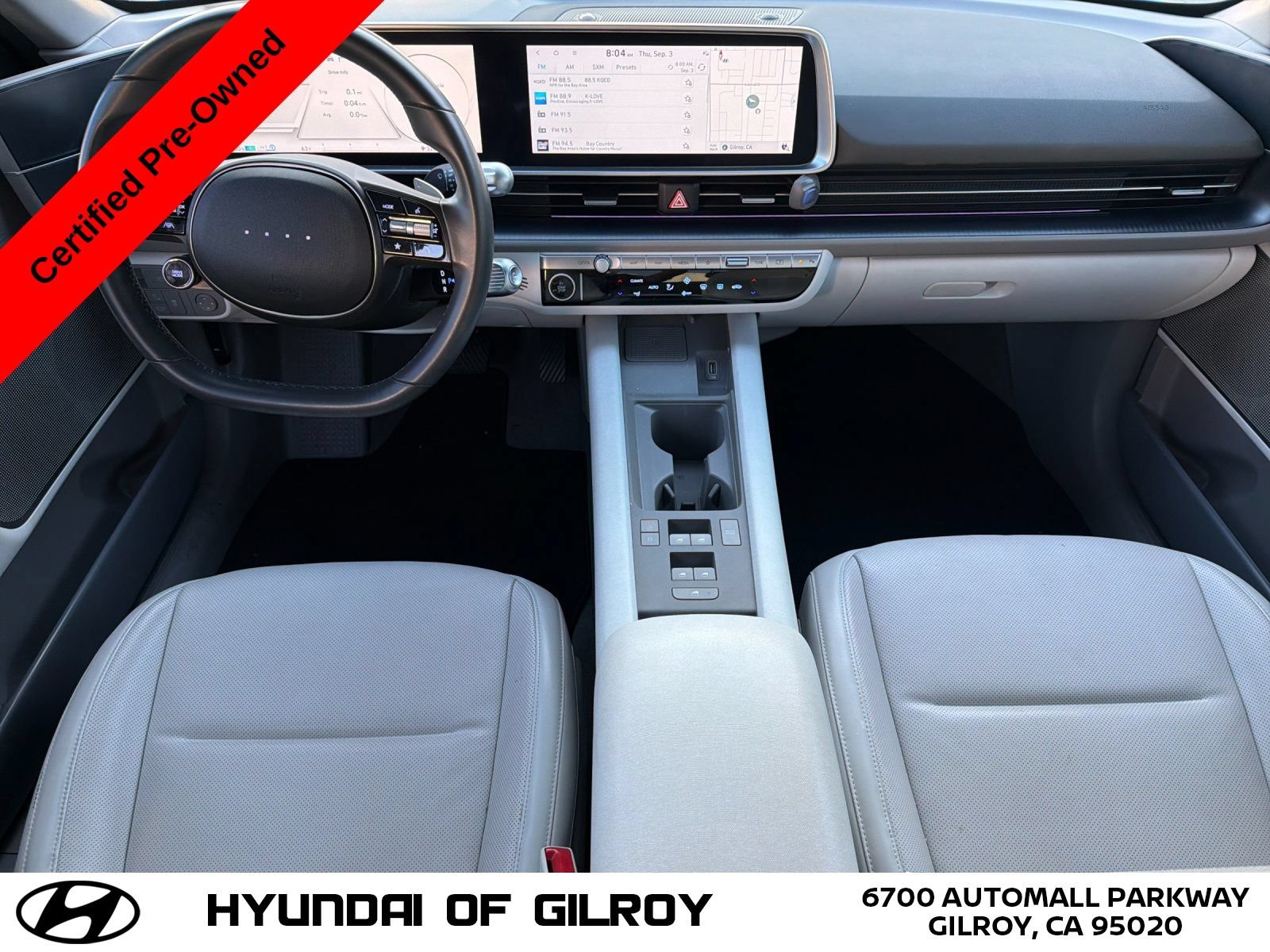 Certified 2023 Hyundai Ioniq 6 SEL w/ Cargo Package RWD image 14