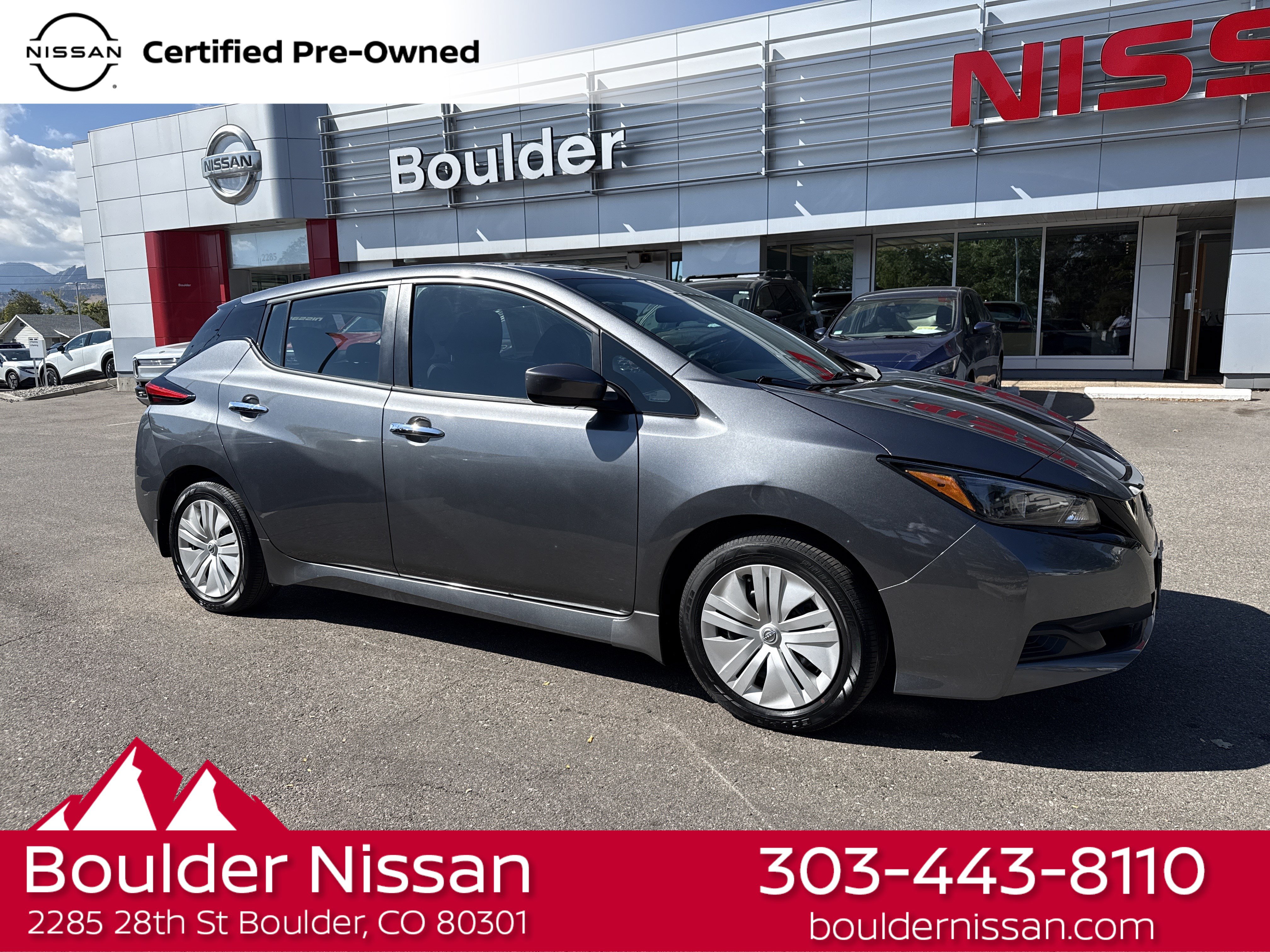 Certified 2025 Nissan Leaf S FWD image 1