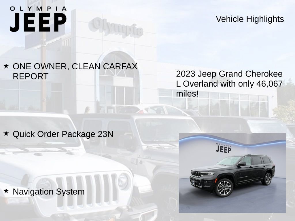Used 2023 Jeep Grand Cherokee L Overland image 6