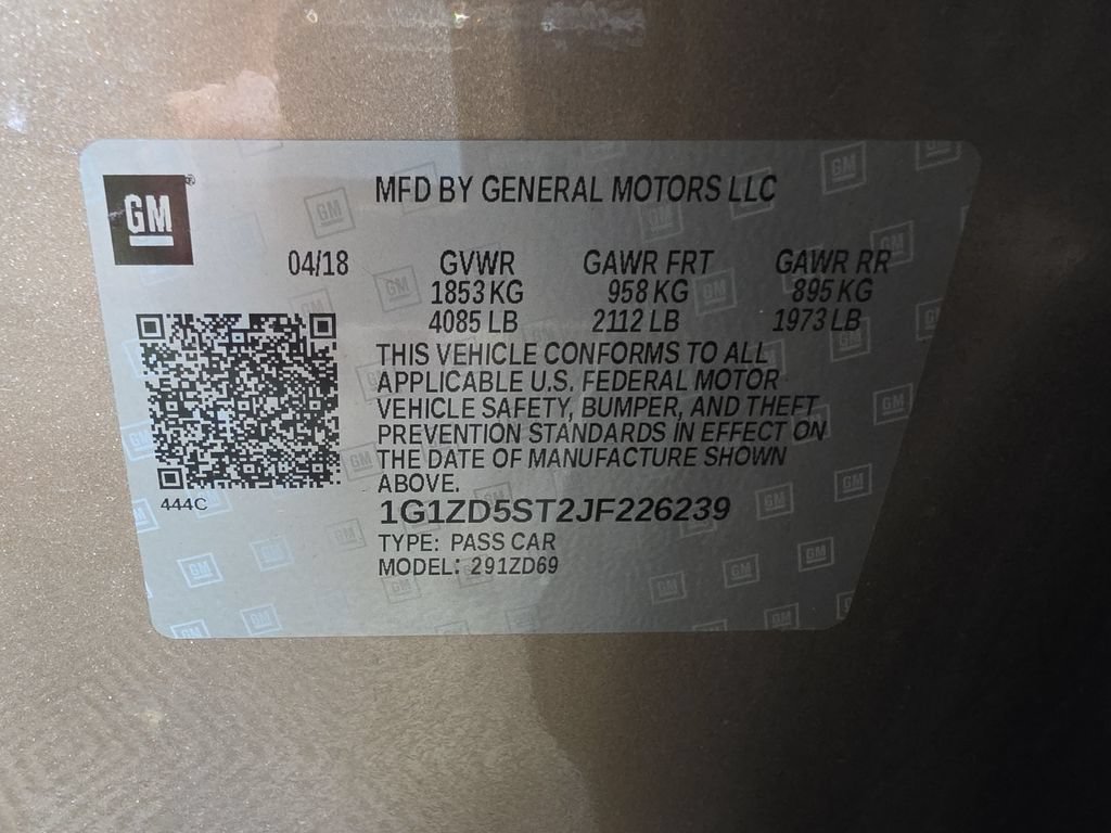 Used 2018 Chevrolet Malibu LT FWD image 26
