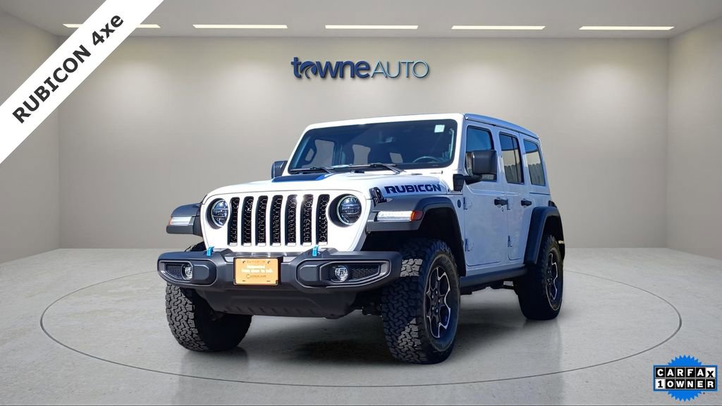 Used 2023 Jeep Wrangler Unlimited Rubicon 4xe w/ Cold Weather Group image 1