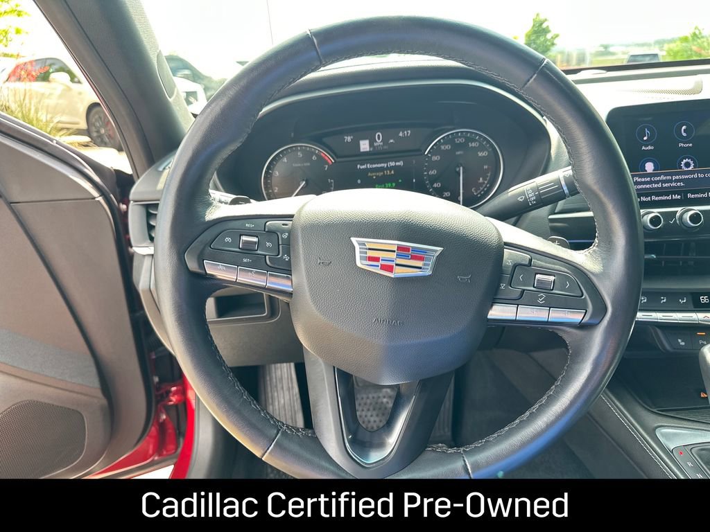 Certified 2024 Cadillac CT4 Luxury w/ Sun And Sound Package RWD image 24
