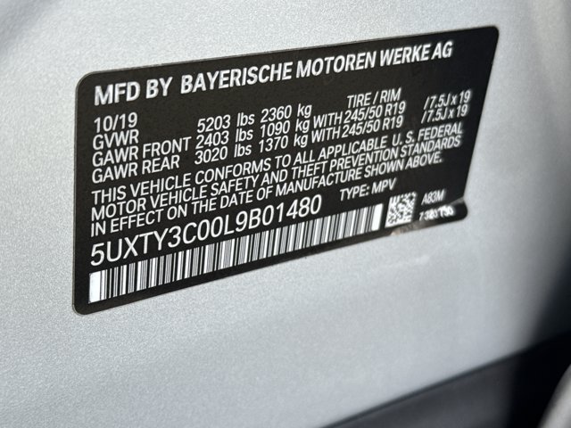 Used 2020 BMW X3 sDrive30i w/ Convenience Package RWD image 39