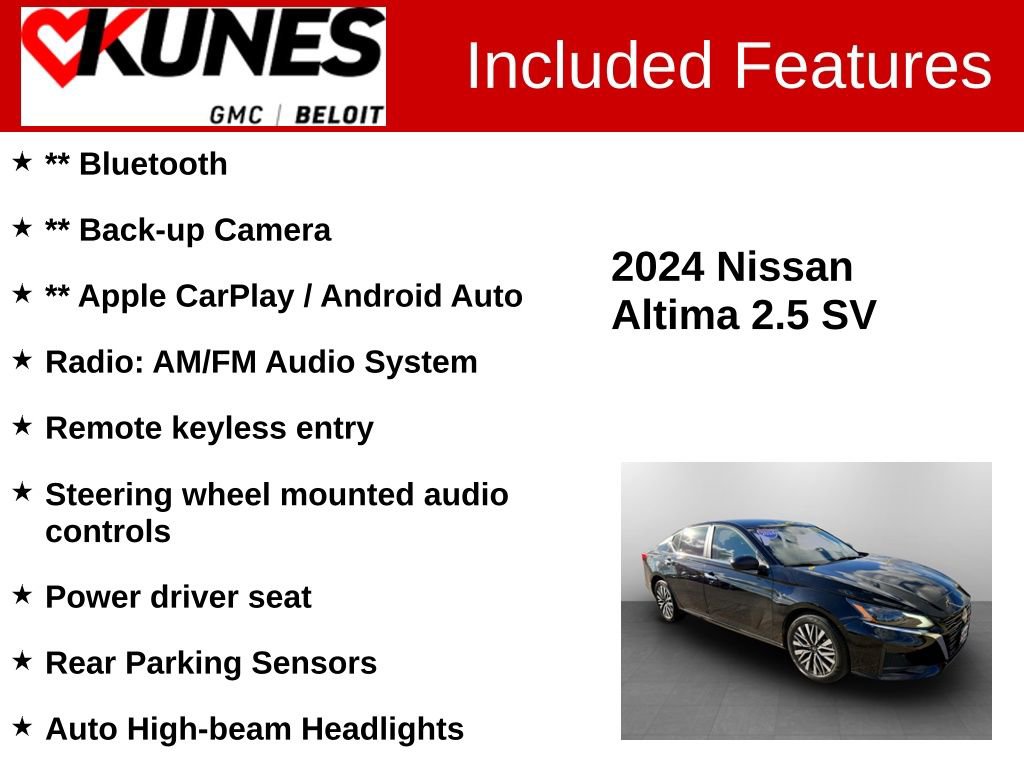 Used 2024 Nissan Altima 2.5 SV image 2