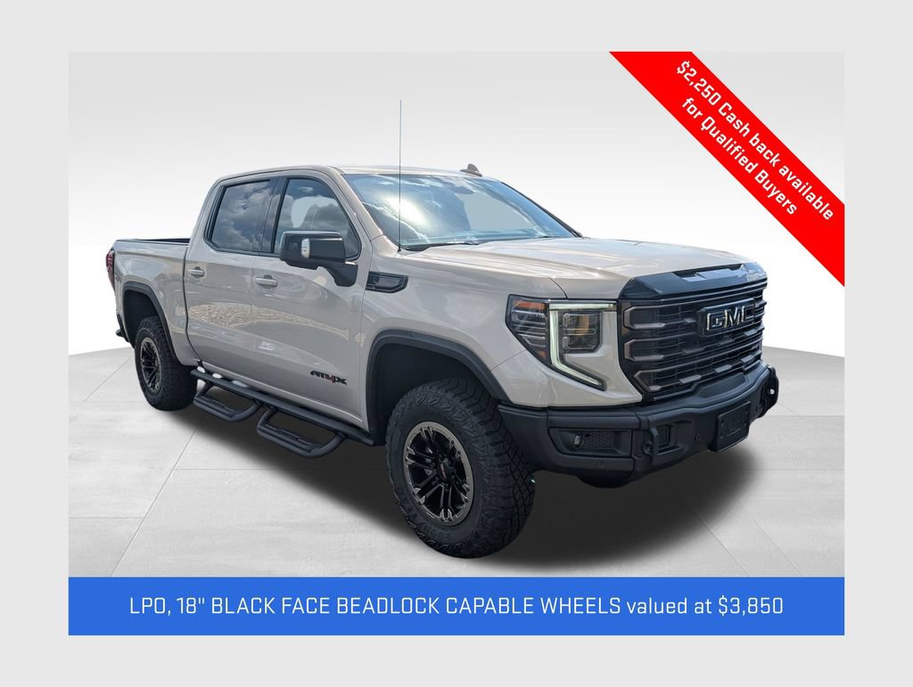 New 2026 GMC Sierra 1500 AT4X w/ LPO, Black Badging Package AWD/4WD image 1