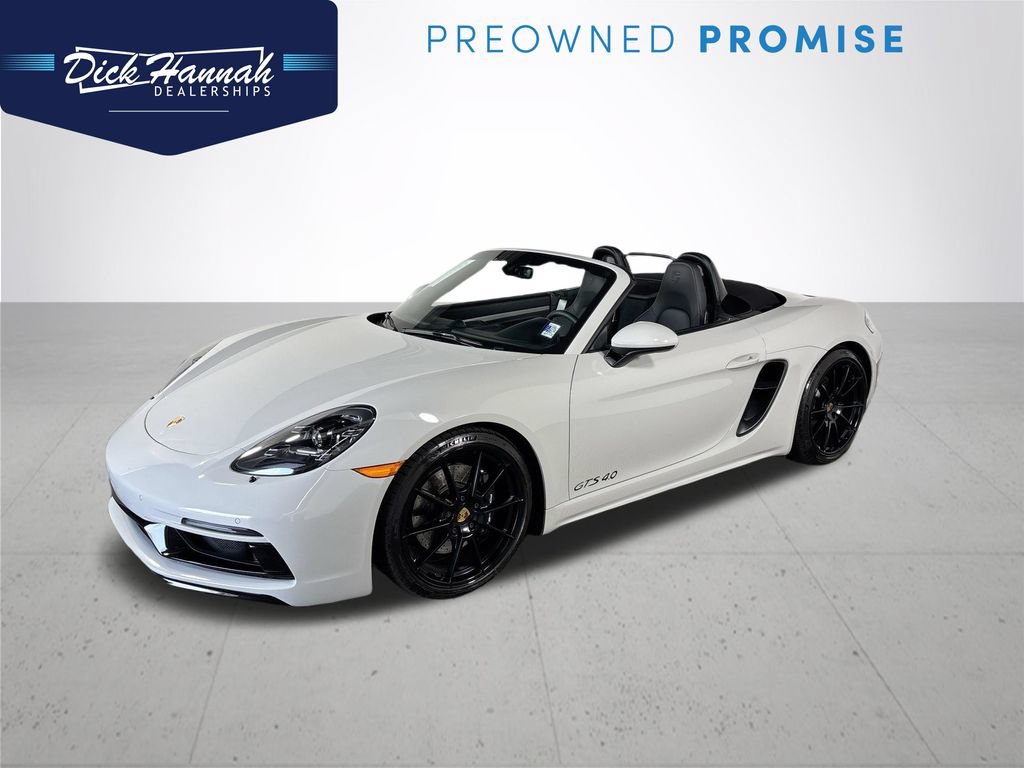 Used 2025 Porsche 718 Boxster GTS RWD image 1