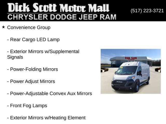 Used 2025 RAM ProMaster 2500 w/ Convenience Group FWD image 17