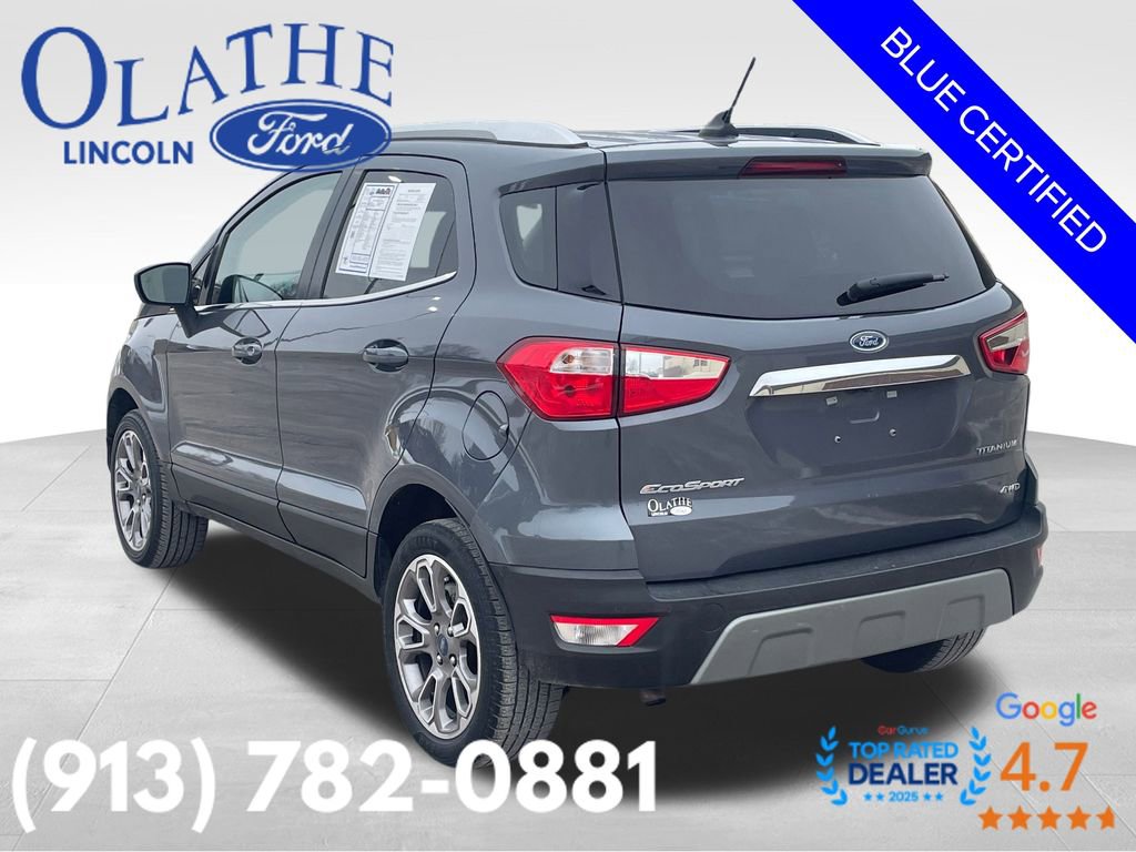 Certified 2019 Ford EcoSport Titanium image 4