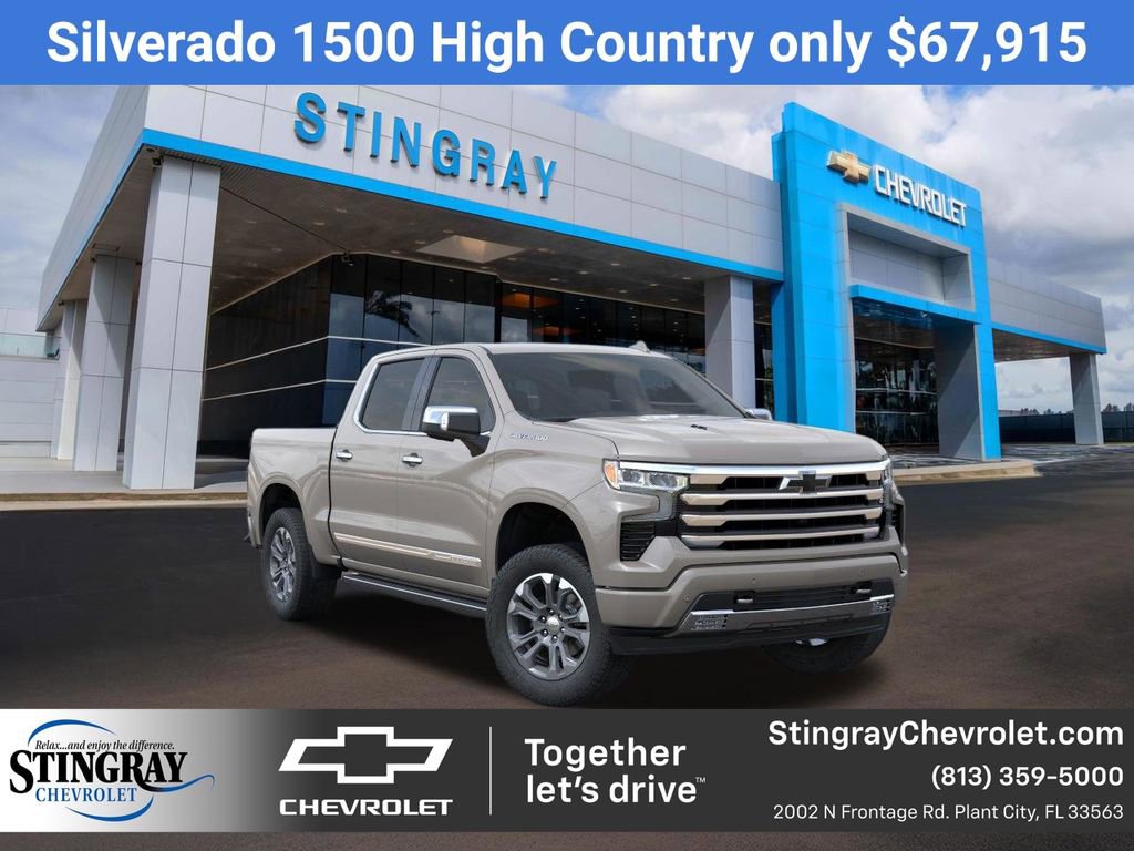 New 2026 Chevrolet Silverado 1500 High Country AWD/4WD image 1