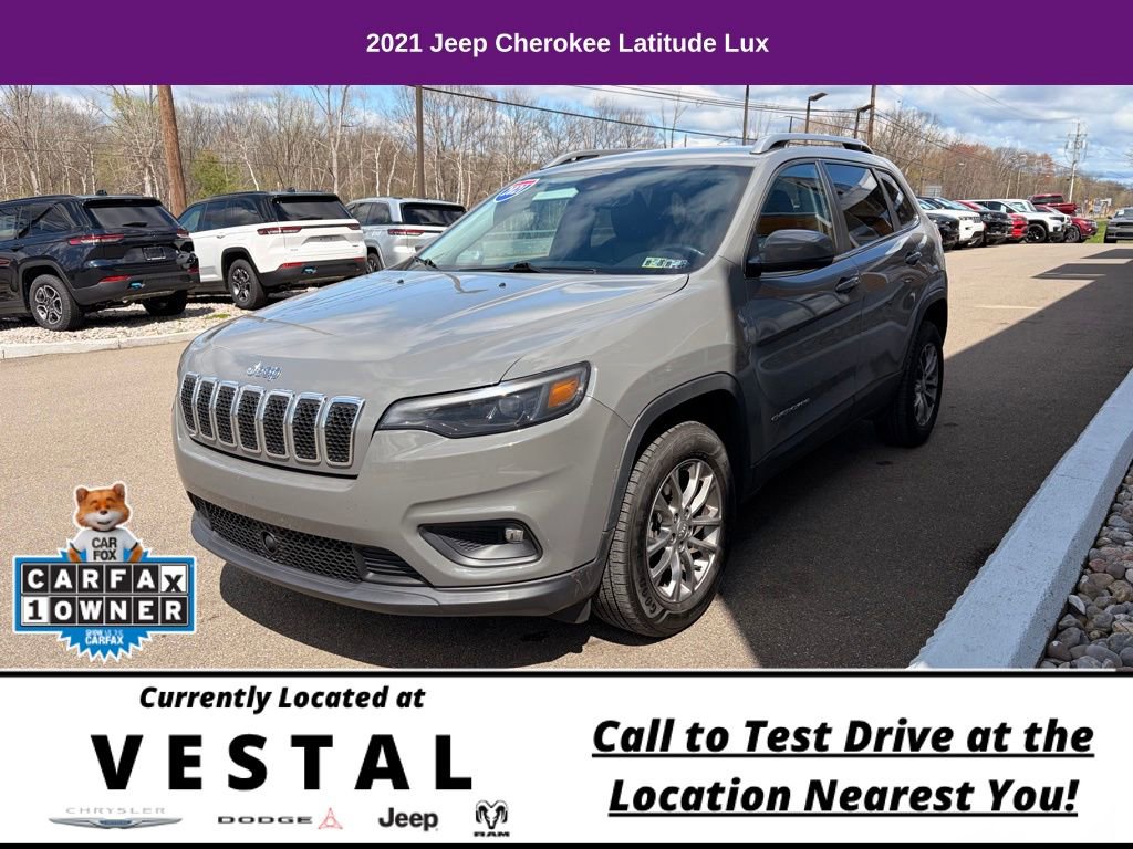 Used 2021 Jeep Cherokee Latitude Lux w/ Comfort/Convenience Group AWD/4WD image 2