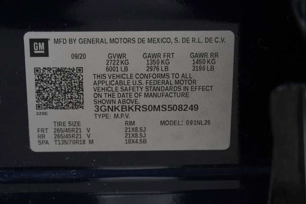 Used 2021 Chevrolet Blazer RS w/ Enhanced Convenience Package AWD/4WD image 56