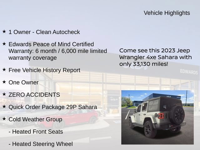 Used 2023 Jeep Wrangler Unlimited Sahara w/ Cold Weather Group AWD/4WD image 11