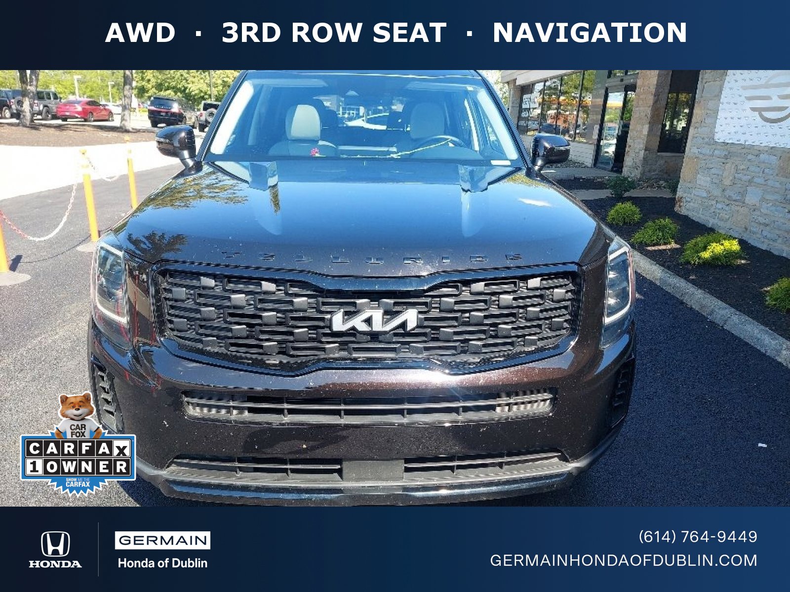 Used 2022 Kia Telluride EX w/ EX Premium Package AWD/4WD image 1