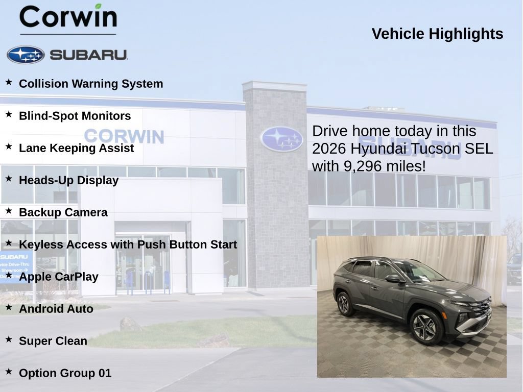 Used 2026 Hyundai Tucson SEL AWD/4WD image 6