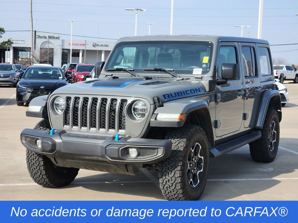 Used 2021 Jeep Wrangler Unlimited Rubicon 4xe w/ Safety Group image 3
