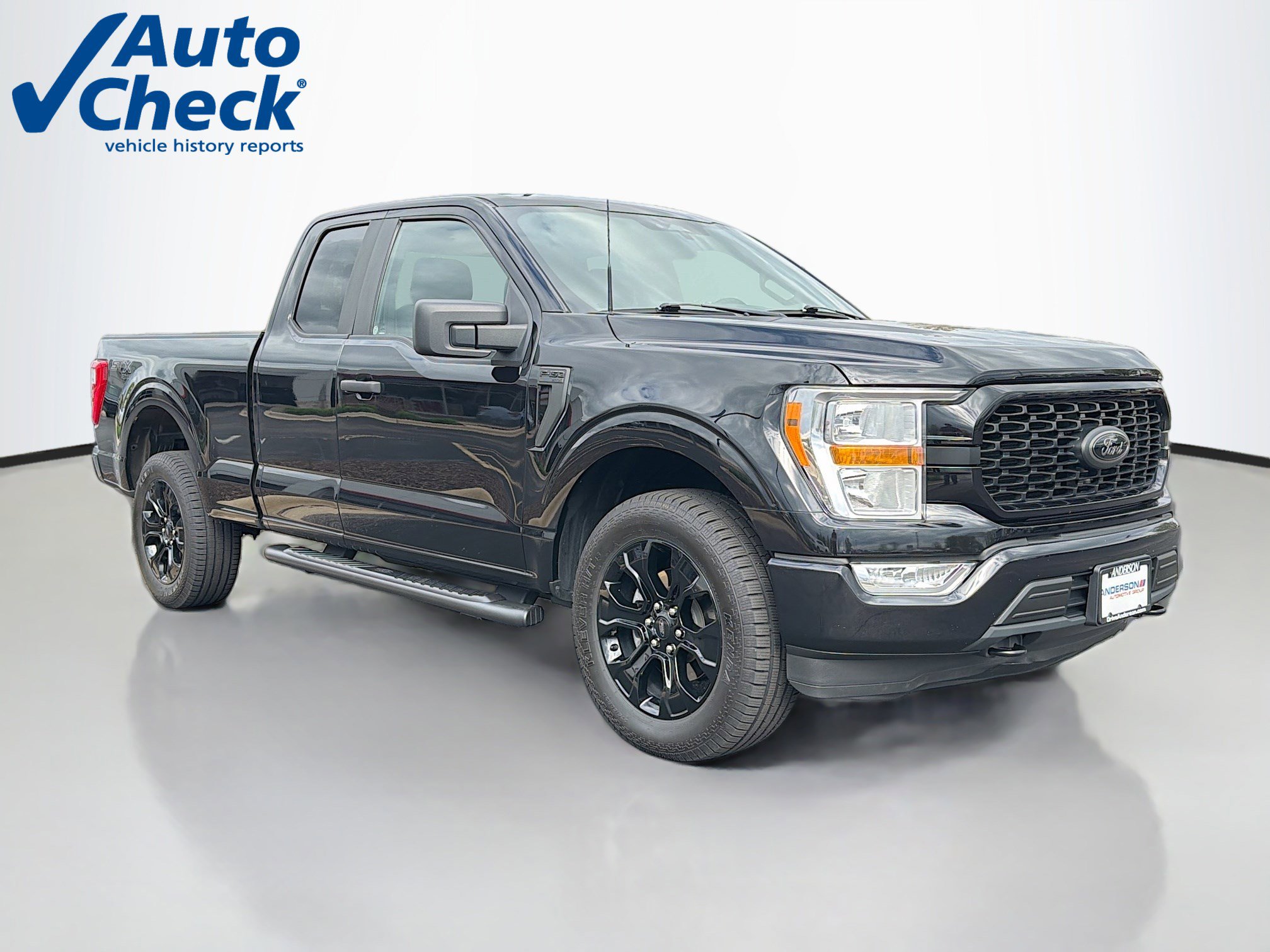 Used 2022 Ford F150 XL w/ STX Black Appearance Package AWD/4WD video 1