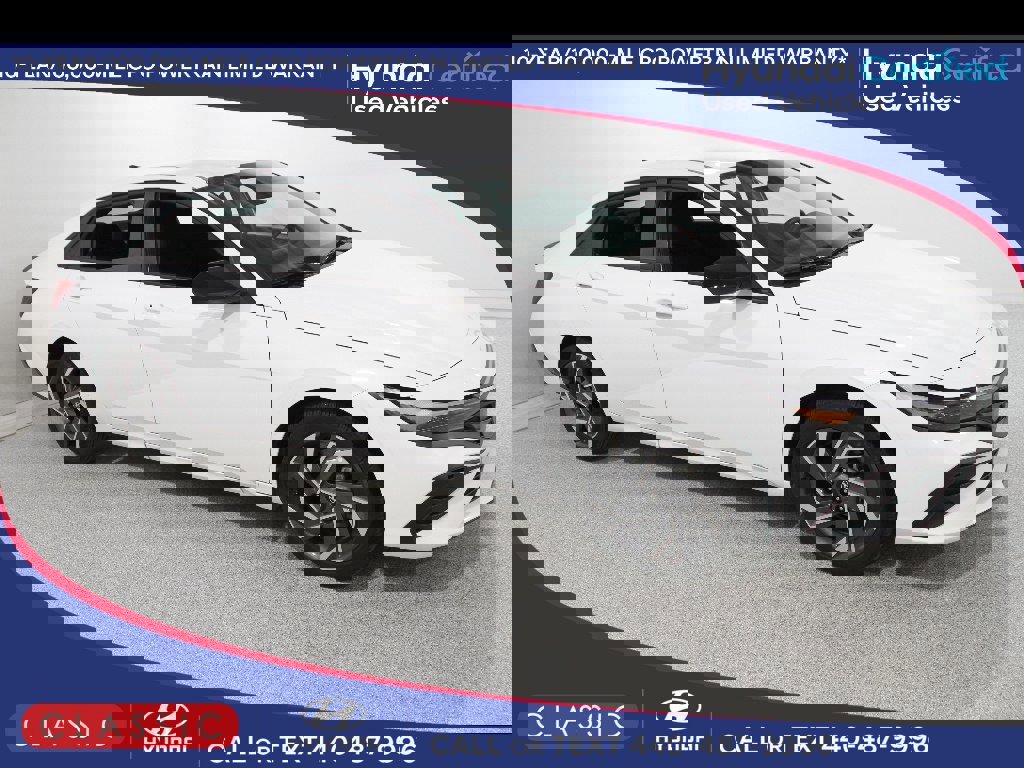 Certified 2025 Hyundai Elantra Sport