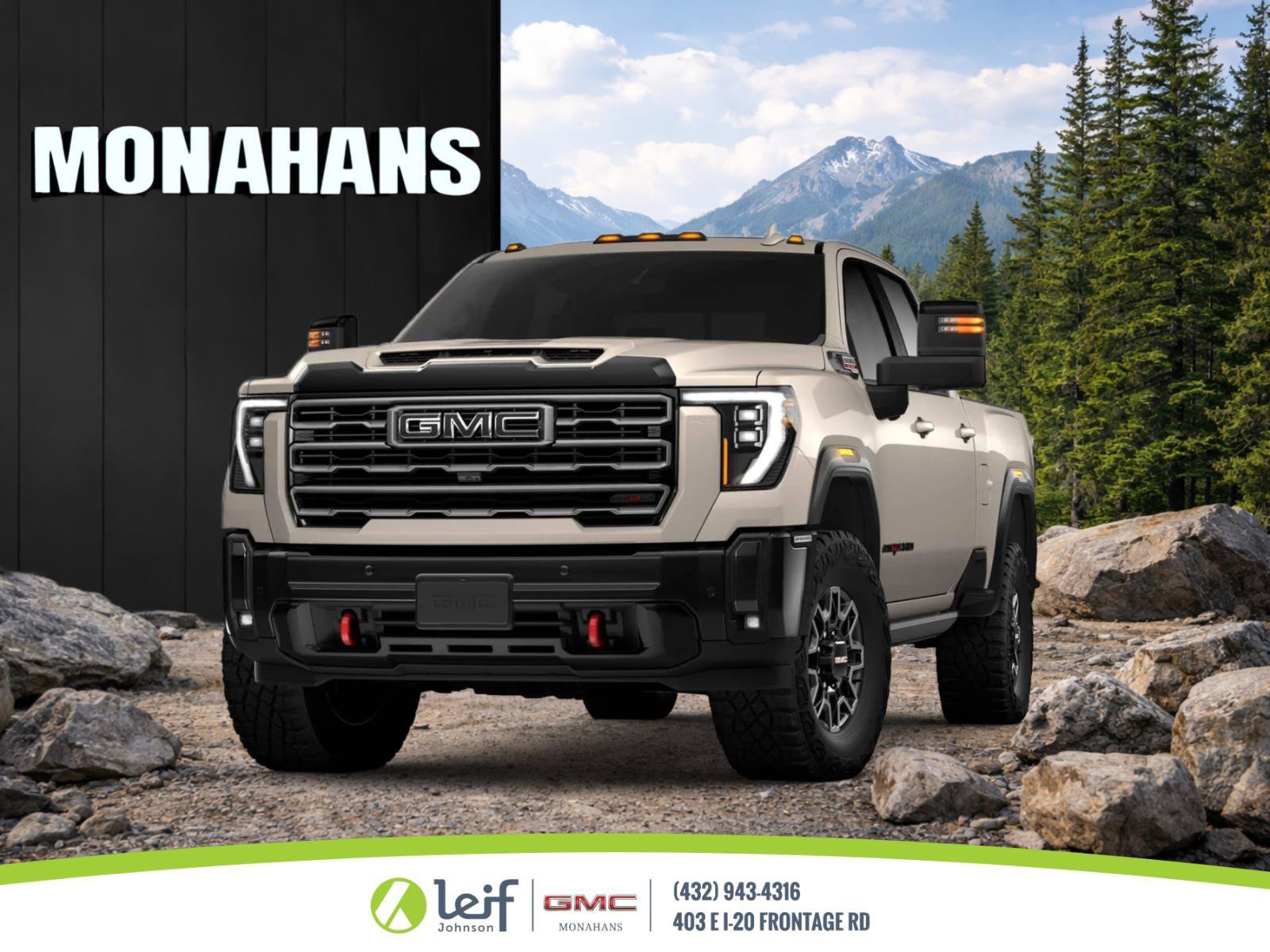 New 2026 GMC Sierra 2500 AT4X w/ LPO, Black Badging Package