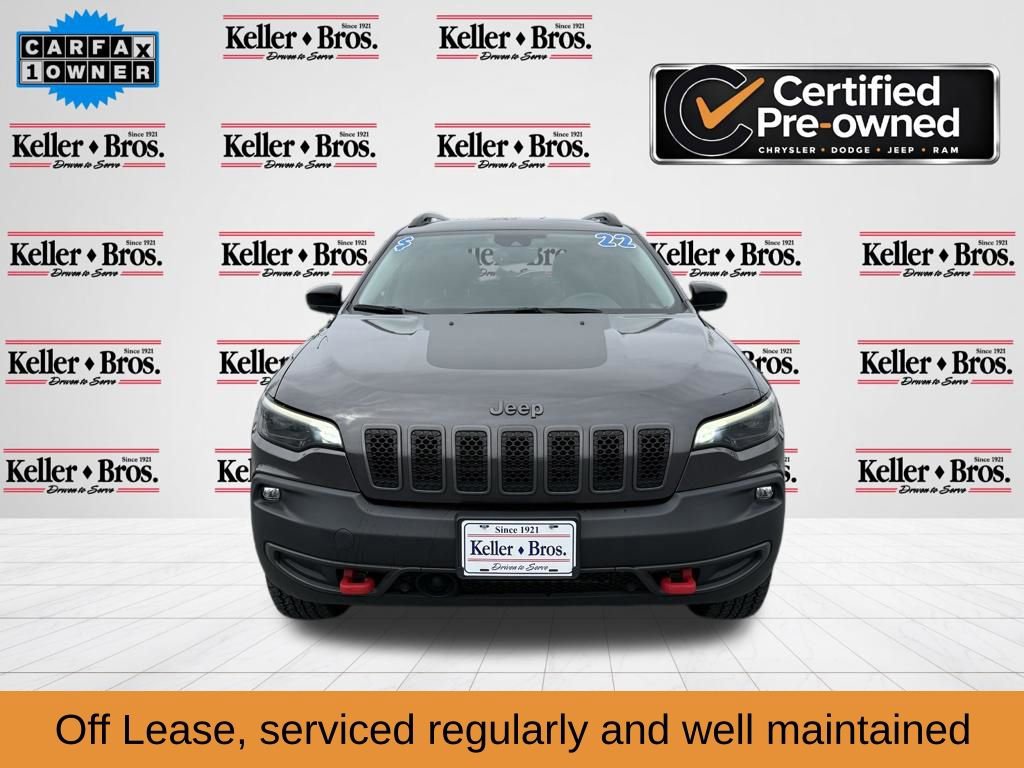 Used 2022 Jeep Cherokee Trailhawk w/ Sun, Sound & Nav Group image 2