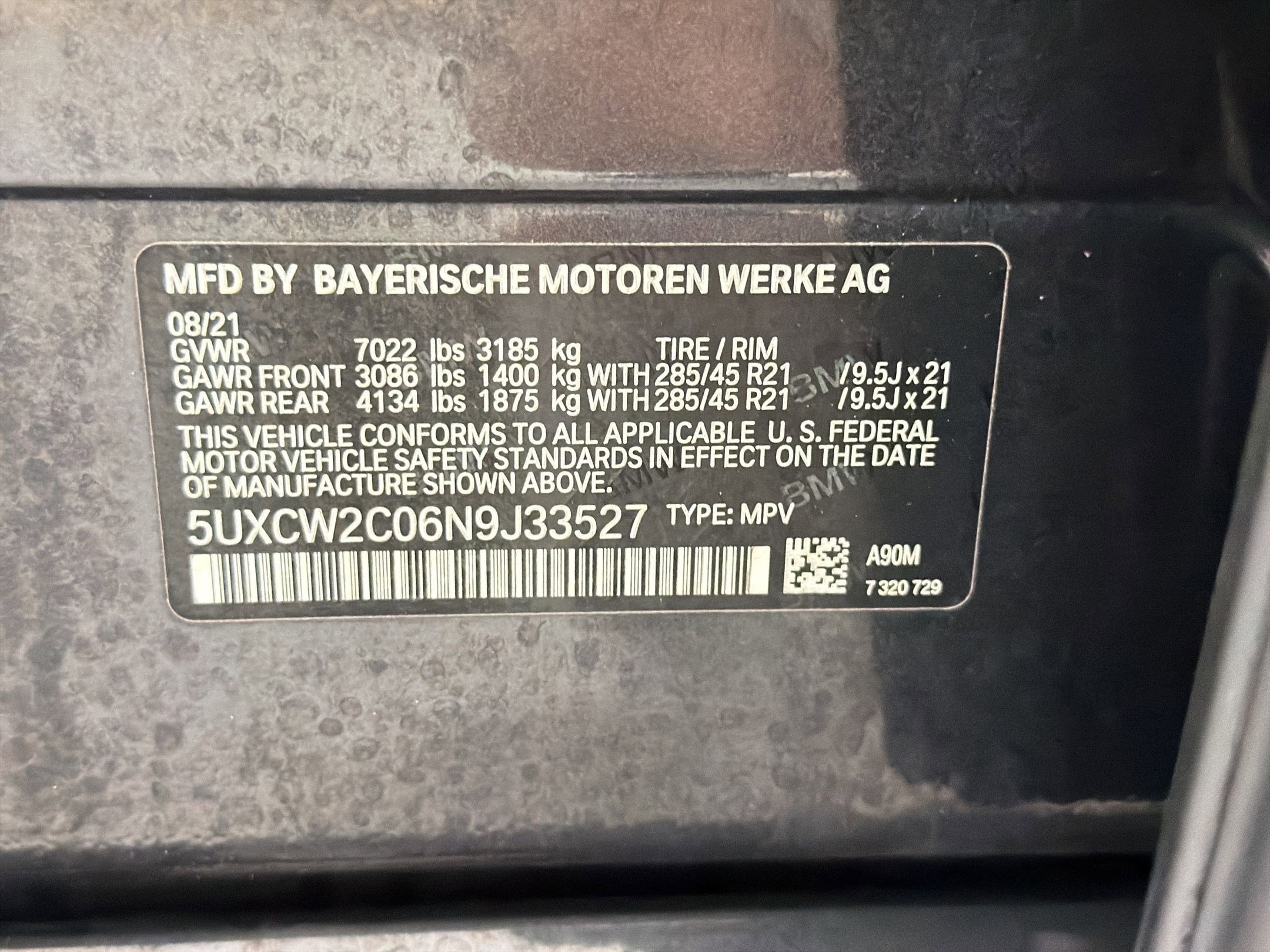 Used 2022 BMW X7 xDrive40i w/ Executive Package AWD/4WD image 19