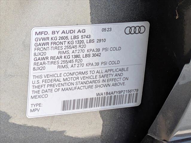 Used 2023 Audi SQ5 Premium Plus w/ Premium Plus Package image 30