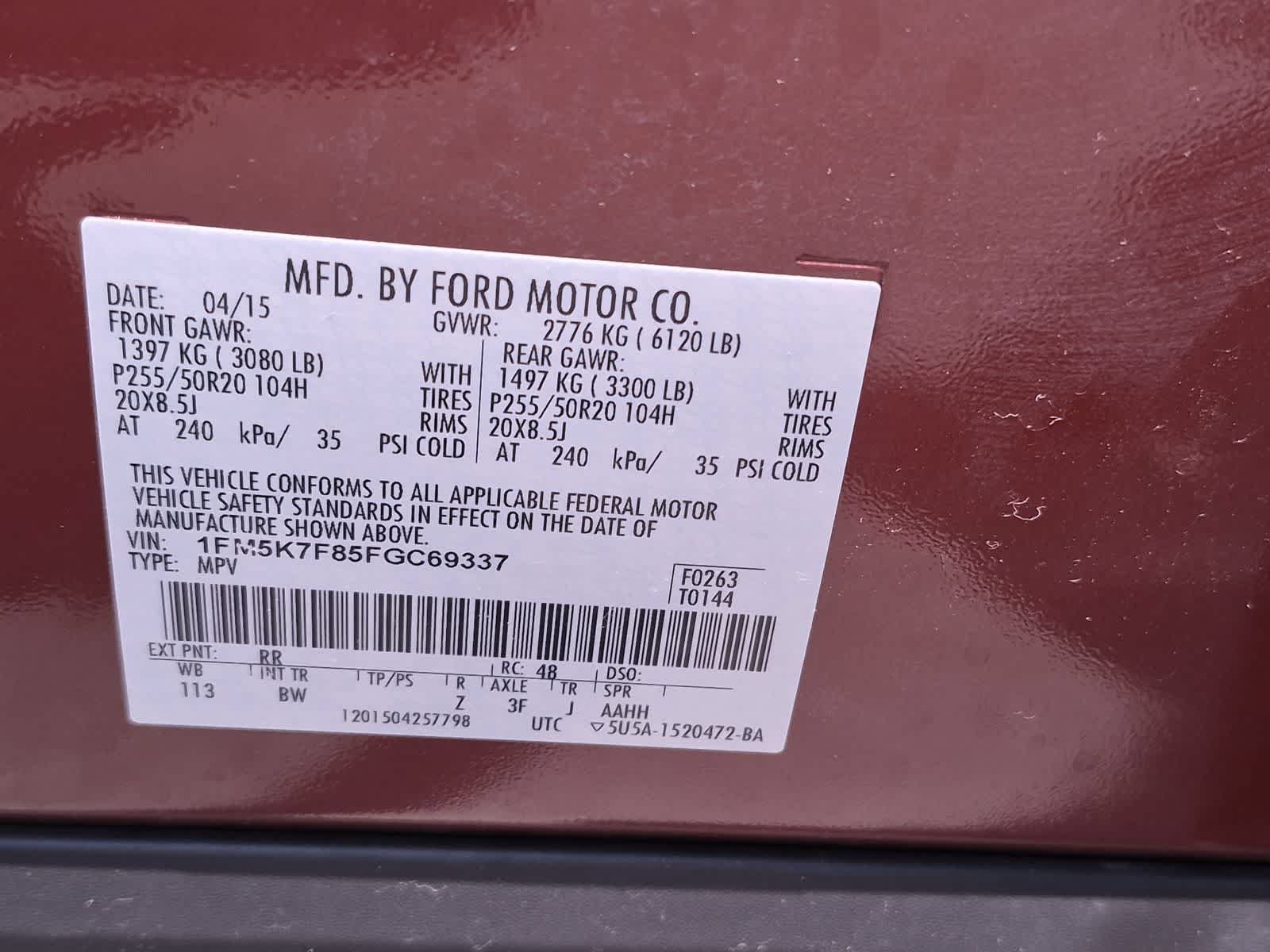 Used 2015 Ford Explorer Limited FWD image 34
