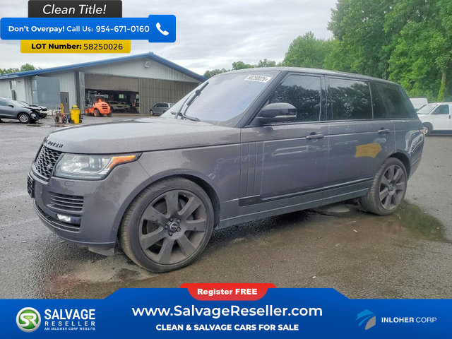 Used 2016 Land Rover Range Rover Long Wheelbase Supercharged
