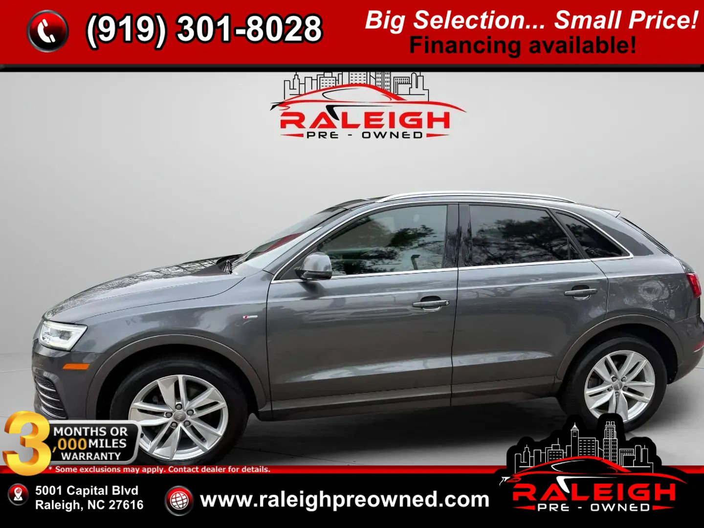 Used 2018 Audi Q3 2.0T Premium Plus w/ Premium Plus Package