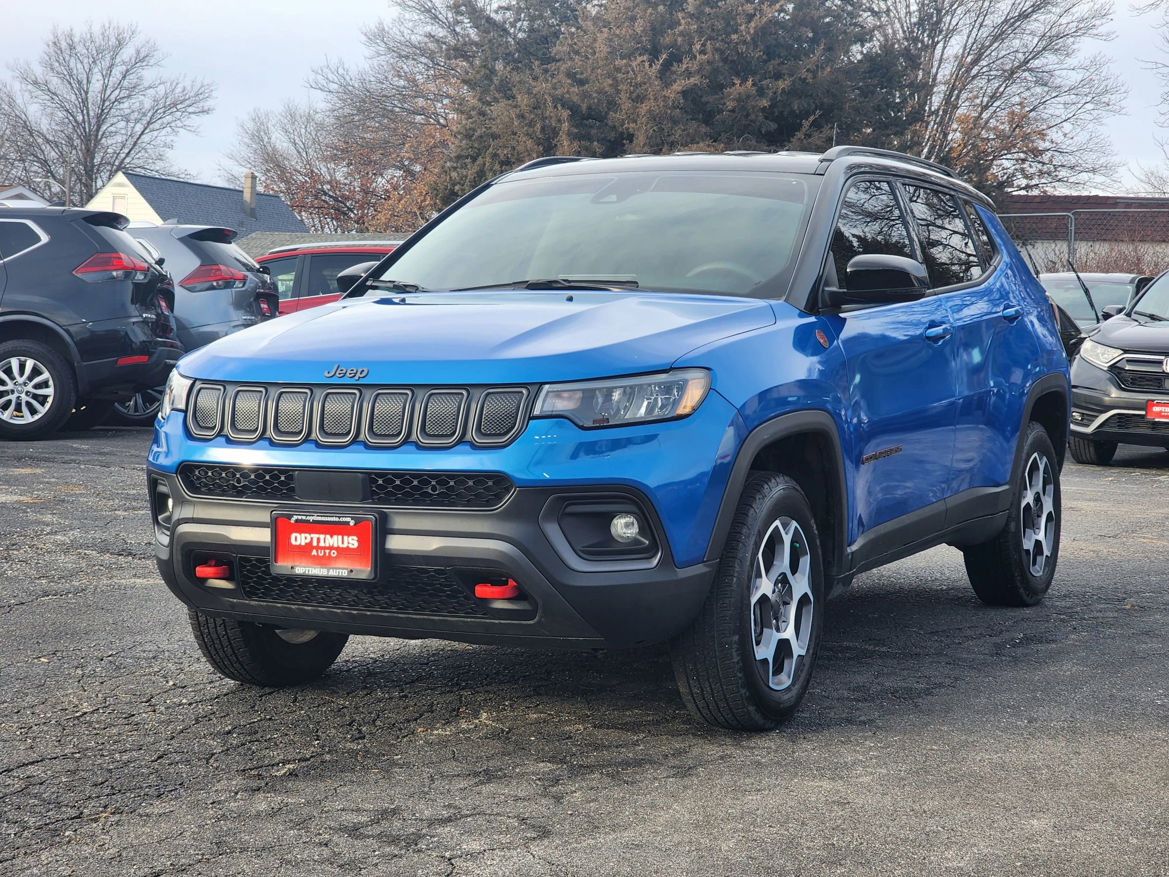 Used 2022 Jeep Compass Trailhawk w/ Trailer Tow Group AWD/4WD image 3
