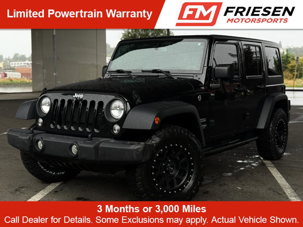 Used 2018 Jeep Wrangler Unlimited Sport S