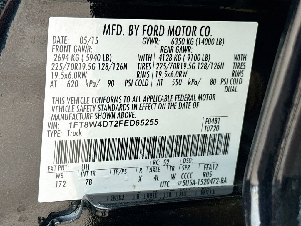 Used 2015 Ford F450 Platinum w/ FX4 Off Road Package image 33