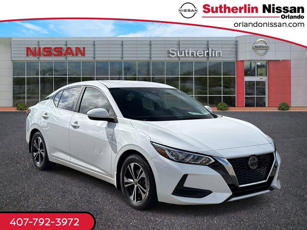 Certified 2021 Nissan Sentra SV FWD image 1