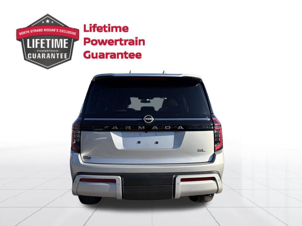 Certified 2025 Nissan Armada SL w/ Captain's Chari Seat Package image 4