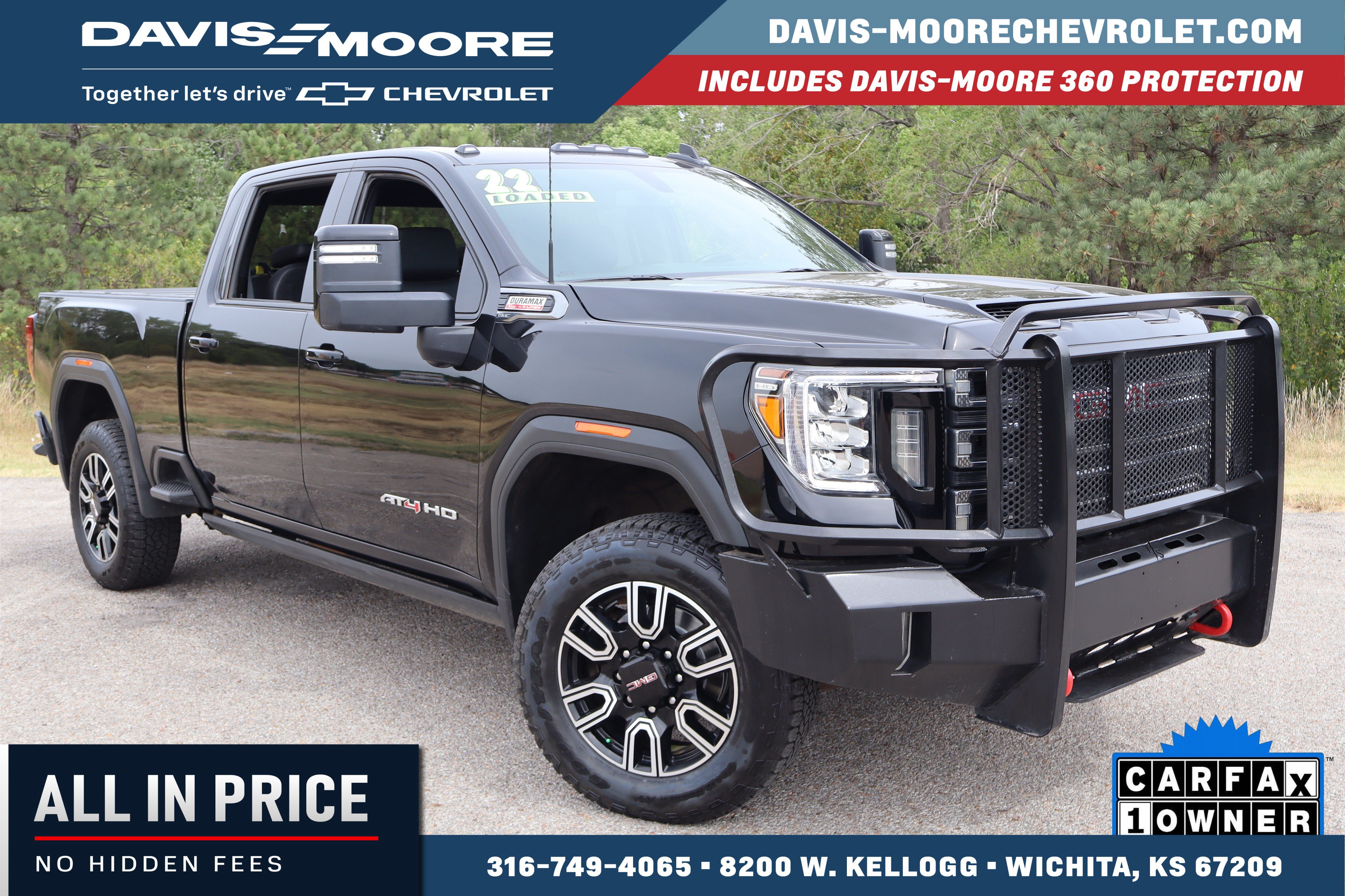 Used 2022 GMC Sierra 2500 AT4 w/ Gooseneck/5TH Wheel Package AWD/4WD video 1
